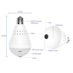 LED Light Camera 960P Wireless Panoramic Light Bulb Camera - Cick2Shop