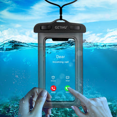 GETIHU Universal Waterproof Case For iPhone X XS MAX 8 7 6 s 5 Plus Cover Pouch Bag Cases For Phone Coque Water proof Phone Case - Cick2Shop