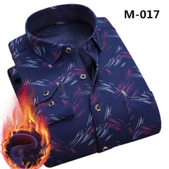 New Fashion Men's Winter Long Sleeve  Shirt - Cick2Shop