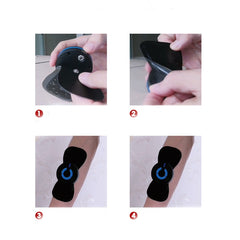 Mini Electric Neck Massager Cervical Massage Stimulator Pain Relief Portable Back massager(exclude battery) - Cick2Shop