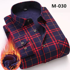 New Fashion Men's Winter Long Sleeve  Shirt - Cick2Shop