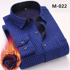 New Fashion Men's Winter Long Sleeve  Shirt - Cick2Shop