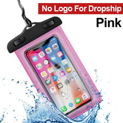 GETIHU Universal Waterproof Case For iPhone X XS MAX 8 7 6 s 5 Plus Cover Pouch Bag Cases For Phone Coque Water proof Phone Case - Cick2Shop