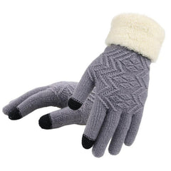 New Winter Touch Screen Women Knitted Gloves - Cick2Shop