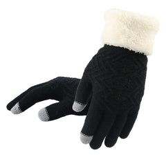 New Winter Touch Screen Women Knitted Gloves - Cick2Shop