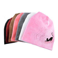 Winter Hat Scarf Sets women's Beanies Knitted wool Skullies - Cick2Shop