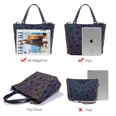 Lovevook women handbag luxury shoulder bag set folding Totes crossbody bag - Cick2Shop