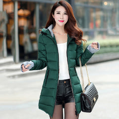 2019 women winter hooded warm coat - Cick2Shop - Cick2Shop