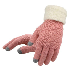 New Winter Touch Screen Women Knitted Gloves - Cick2Shop