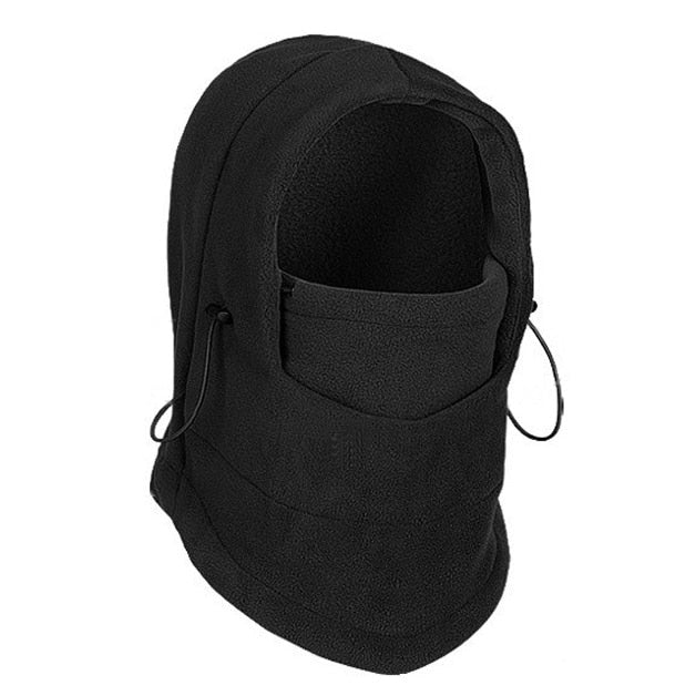 Thermal Fleece Balaclava Hat Hooded Neck Warmer Winter Sports Face Mask - Cick2Shop