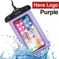 GETIHU Universal Waterproof Case For iPhone X XS MAX 8 7 6 s 5 Plus Cover Pouch Bag Cases For Phone Coque Water proof Phone Case - Cick2Shop