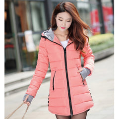 2019 women winter hooded warm coat - Cick2Shop - Cick2Shop