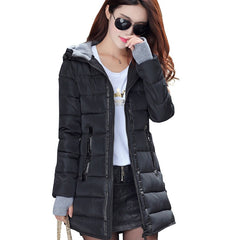 2019 women winter hooded warm coat - Cick2Shop - Cick2Shop