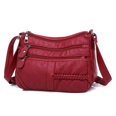 Leather Women's Cross-body Bags: Annmouler | Cick2Shop - Cick2Shop