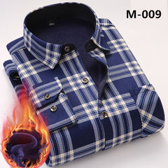 New Fashion Men's Winter Long Sleeve  Shirt - Cick2Shop