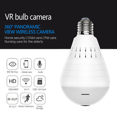 LED Light Camera 960P Wireless Panoramic Light Bulb Camera - Cick2Shop