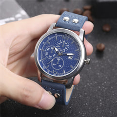 2019 Business Mens Watch New Style Elegant Analog Luxury Sports Leather Strap Quartz - Cick2Shop