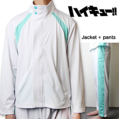 2019 Haikyuu!! Aoba Johsai Team Sportswear Uniform Jacket and Pants - Cick2Shop