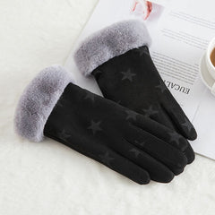 New Winter Female Lace Warm Cashmere - Cick2Shop