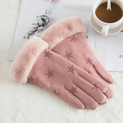 New Winter Female Lace Warm Cashmere - Cick2Shop