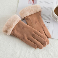 New Winter Female Lace Warm Cashmere - Cick2Shop