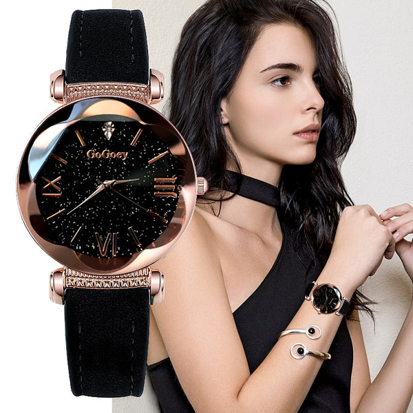 Gogoey Women's Watches 2019 Luxury Ladies Watch Starry Sky Watches For Women Fashion bayan kol saati Diamond Reloj Mujer 2019 - Cick2Shop