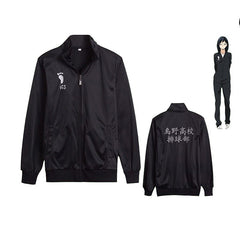 Anime Haikyuu Jacket Haikyuu Black - Cick2Shop