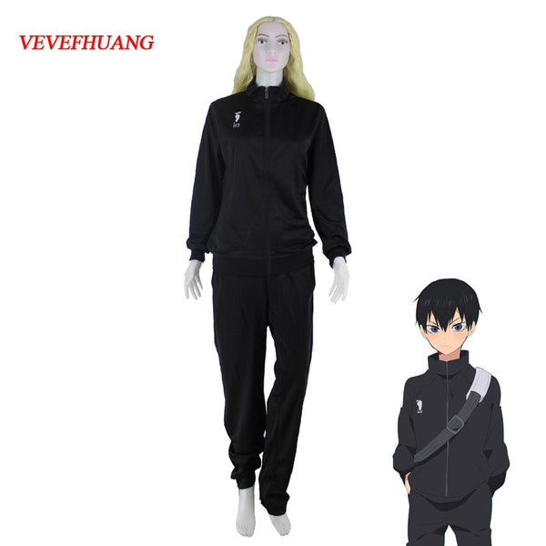 VEVEFHUANG Anime Haikyuu Uniform Karasuno Men Boy Jacket - Cick2Shop