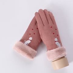 New Winter Female Lace Warm Cashmere - Cick2Shop