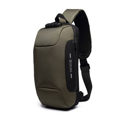 OZUKO 2019 New Multifunction Crossbody Bag for Men Anti-theft Shoulder Messenger Bags Male Waterproof Short Trip Chest Bag Pack - Cick2Shop