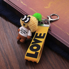 Vicney New Arrival Cute Teddy Bear Key Chain'THIS IS NOT A KOSCHINO TOY'Bear KeyChain Animal Pattern Key Holder For Girl Friend - Cick2Shop