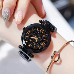 Luxury Women Watches Magnetic Starry Sky Female Clock Quartz Wristwatch Fashion Ladies Wrist Watch reloj mujer relogio feminino - Cick2Shop