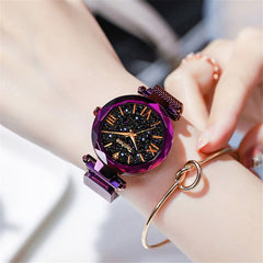 Luxury Women Watches Magnetic Starry Sky Female Clock Quartz Wristwatch Fashion Ladies Wrist Watch reloj mujer relogio feminino - Cick2Shop