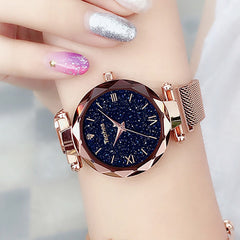 Luxury Women Watches Magnetic Starry Sky Female Clock Quartz Wristwatch Fashion Ladies Wrist Watch reloj mujer relogio feminino - Cick2Shop